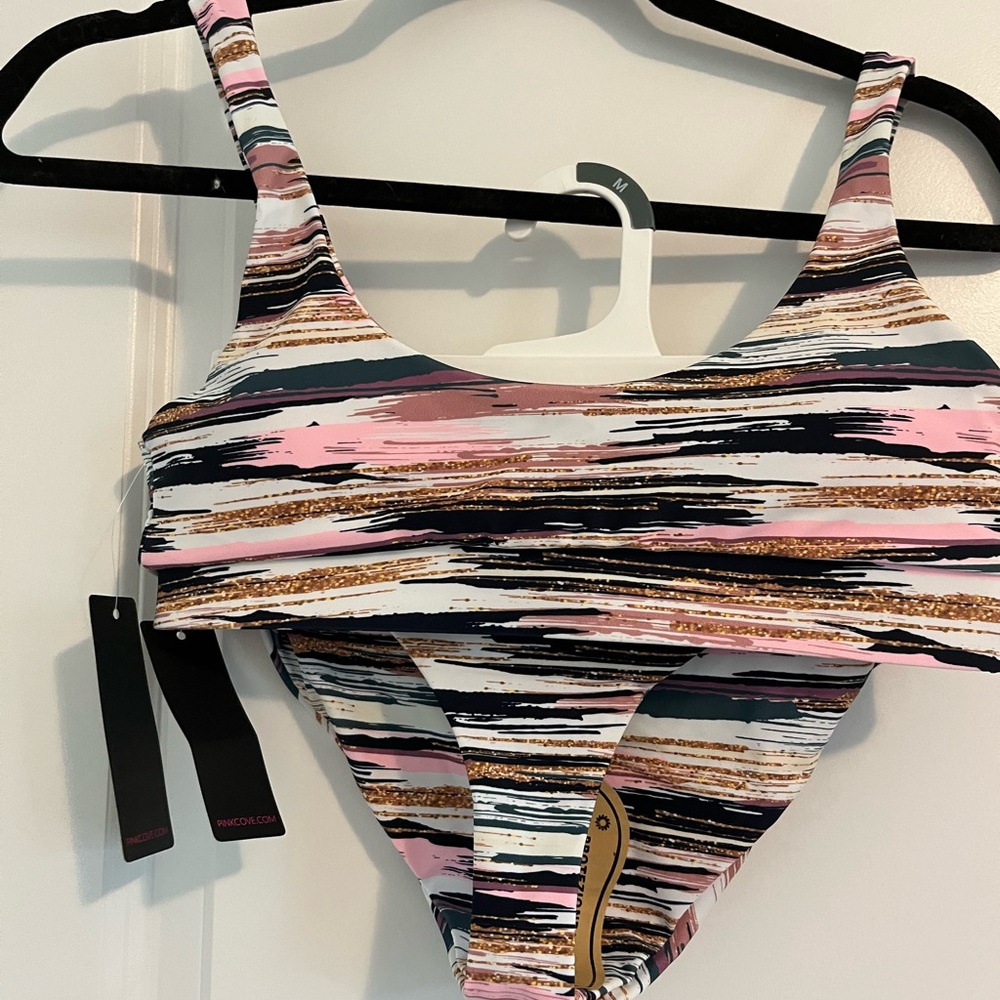 Pink Cove Multi-Color Bikini Set - Picture 5 of 12